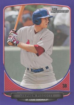 2013 Bowman - Prospects Purple #BP52 Stephen Piscotty Front