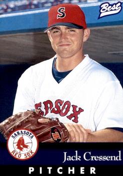 1997 Best Sarasota Red Sox #7 Jack Cressend Front