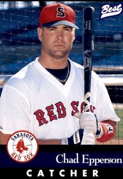 1997 Best Sarasota Red Sox #8 Chad Epperson Front