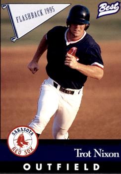 1997 Best Sarasota Red Sox #17 Trot Nixon Front
