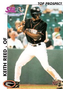 2000 Multi-Ad South Atlantic League Top Prospects #24 Keith Reed Front