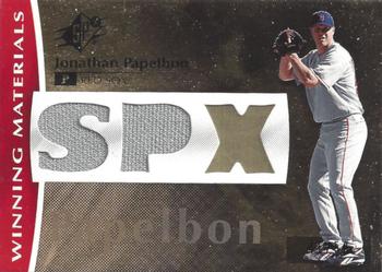 2008 SPx - Winning Materials Dual SPx #WM-PA Jonathan Papelbon Front
