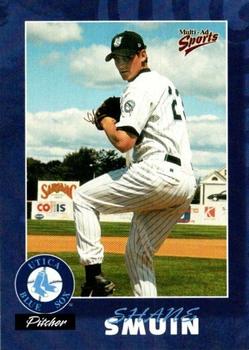 2000 Multi-Ad Utica Blue Sox #15 Shane Smuin Front