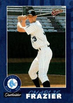 2000 Multi-Ad Utica Blue Sox #33 Charlie Frazier Front