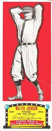 1951 Topps Connie Mack's All-Stars (R414-2) #NNO Walter Johnson Front