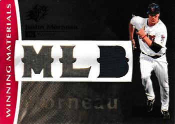 2008 SPx - Winning Materials MLB 125 #WM-MO Justin Morneau Front