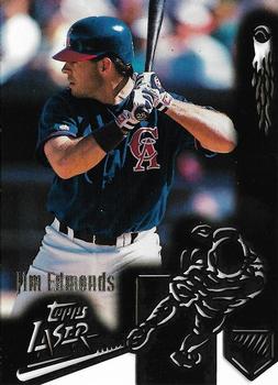1996 Topps Laser #6 Jim Edmonds Front