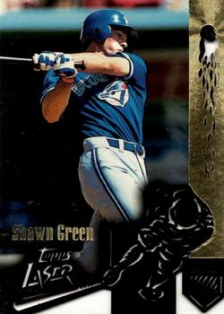 1996 Topps Laser #65 Shawn Green Front