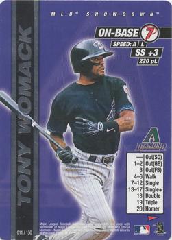 2000 MLB Showdown Pennant Run 1st Edition - Unlimited #011 Tony Womack Front