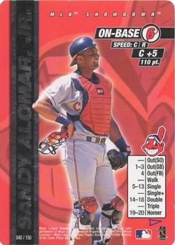 2000 MLB Showdown Pennant Run 1st Edition - Unlimited #040 Sandy Alomar Jr. Front