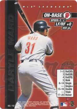 2000 MLB Showdown Pennant Run 1st Edition - Unlimited #065 Daryle Ward Front