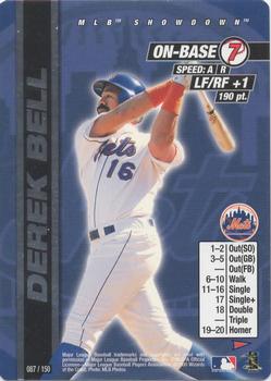 2000 MLB Showdown Pennant Run 1st Edition - Unlimited #087 Derek Bell Front