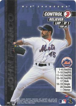 2000 MLB Showdown Pennant Run 1st Edition - Unlimited #088 John Franco Front