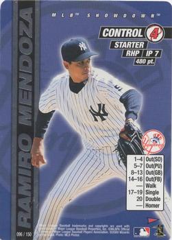 2000 MLB Showdown Pennant Run 1st Edition - Unlimited #096 Ramiro Mendoza Front