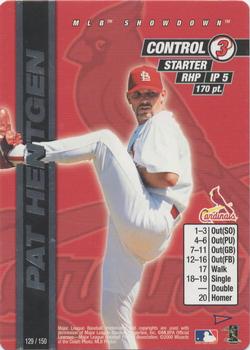 2000 MLB Showdown Pennant Run 1st Edition - Unlimited #129 Pat Hentgen Front