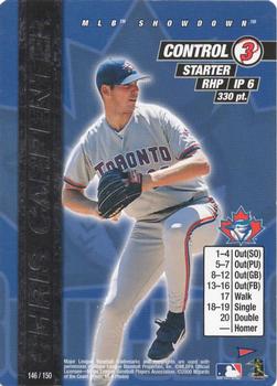 2000 MLB Showdown Pennant Run 1st Edition - Unlimited #146 Chris Carpenter Front
