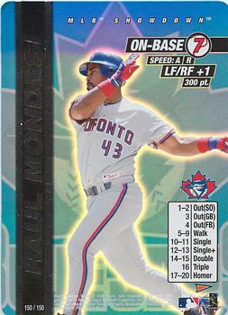 2000 MLB Showdown Pennant Run 1st Edition - Unlimited #150 Raul Mondesi Front