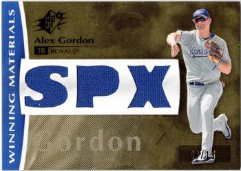 2008 SPx - Winning Materials Triple SPx - 15 #WM-GO Alex Gordon Front