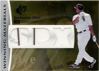 2008 SPx - Winning Materials Triple SPx - 15 #WM-DY Jermaine Dye Front