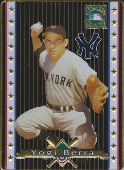 1993 Metallic Impressions Cooperstown Collection #3 Yogi Berra Front