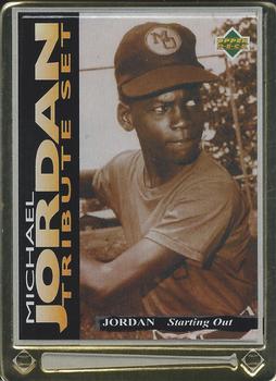 1995 Upper Deck Michael Jordan Tribute #JT1 Michael Jordan Front