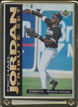 1995 Upper Deck Michael Jordan Tribute #JT2 Michael Jordan Front