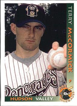 1999 Grandstand Hudson Valley Renegades #NNO Terry McCormick Front