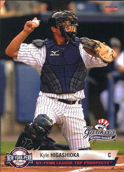 2009 Choice New York-Penn League Top Prospects #22 Kyle Higashioka Front