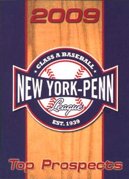 2009 Choice New York-Penn League Top Prospects #29 Checklist Front