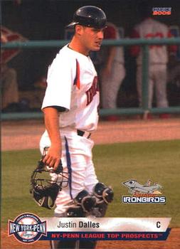 2009 Choice New York-Penn League Top Prospects #2 Justin Dalles Front