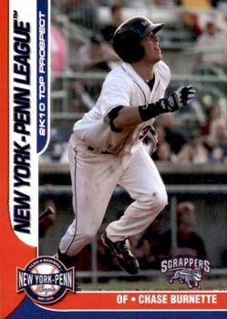 2010 Choice New York-Penn League Top Prospects #05 Chase Burnette Front