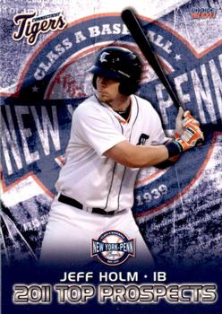 2011 Choice New York-Penn League Top Prospects #06 Jeff Holm Front