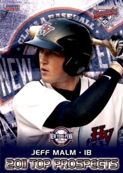 2011 Choice New York-Penn League Top Prospects #11 Jeff Malm Front