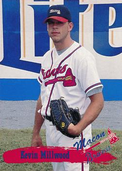 1995 Multi-Ad Macon Braves #NNO Kevin Millwood Front