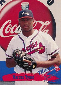 1995 Multi-Ad Macon Braves #NNO Marcus Tyner Front