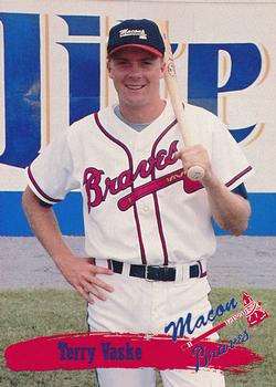1995 Multi-Ad Macon Braves #NNO Terry Vaske Front