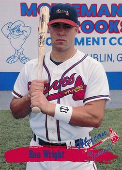 1995 Multi-Ad Macon Braves #NNO Ron Wright Front