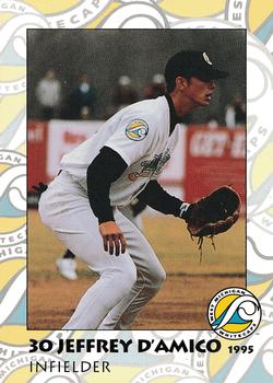 1995 West Michigan Whitecaps #NNO Jeff D'Amico Front