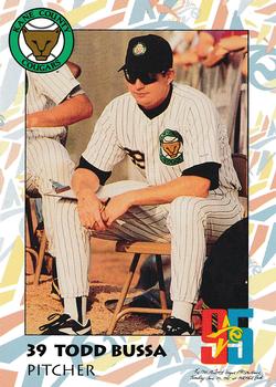 1995 Midwest League All-Stars #NNO Todd Bussa Front
