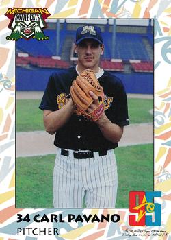 1995 Midwest League All-Stars #NNO Carl Pavano Front
