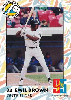 1995 Midwest League All-Stars #NNO Emil Brown Front