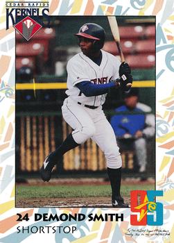 1995 Midwest League All-Stars #NNO Demond Smith Front