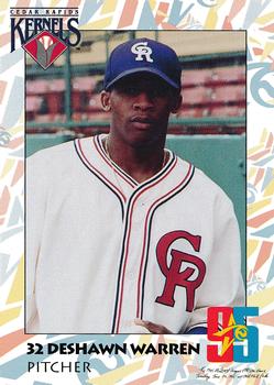 1995 Midwest League All-Stars #NNO DeShawn Warren Front