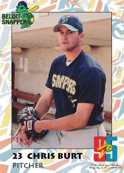 1995 Midwest League All-Stars #NNO Chris Burt Front
