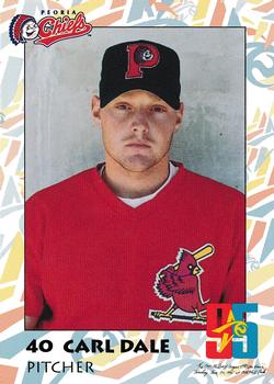 1995 Midwest League All-Stars #NNO Carl Dale Front
