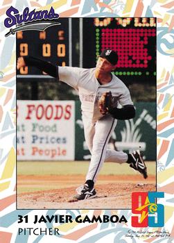1995 Midwest League All-Stars #NNO Javier Gamboa Front