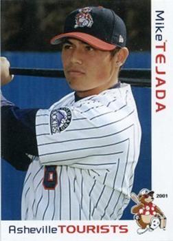 2001 Grandstand Asheville Tourists #NNO Mike Tejada Front