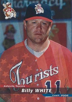 2002 Grandstand Asheville Tourists #NNO Billy White Front