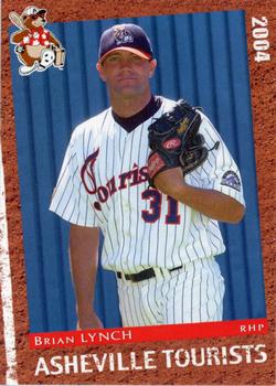 2004 Grandstand Asheville Tourists #NNO Brian Lynch Front