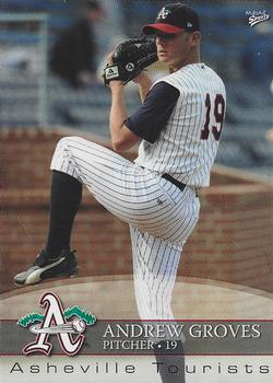 2008 MultiAd Asheville Tourists #12 Andrew Groves Front
